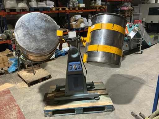 MATEU BERNARD - MD/200 INOX - Przemysłowy mikser bębnowy (typ przechylony) - 1989