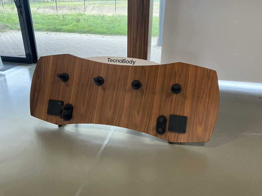 Wooden display TECNOBODY for weights