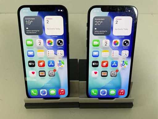 Apple iPhone 12 - 128GB - Nero (2x)