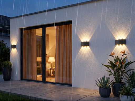 6W LED Wall Light Six Light Waterproof (20x)