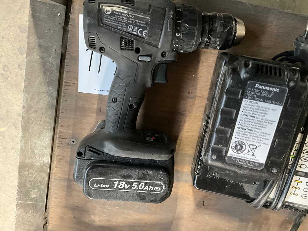 Panasonic EY79A2 Hammer and Screw drill Troostwijk Auctions