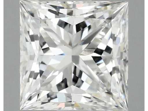 Diamant - env. 1,00 carat - Diamant taille princesse (certifié)