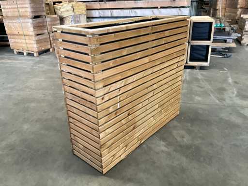 Garlux Impregnated Spruce Flower Box 120x40x105 cm