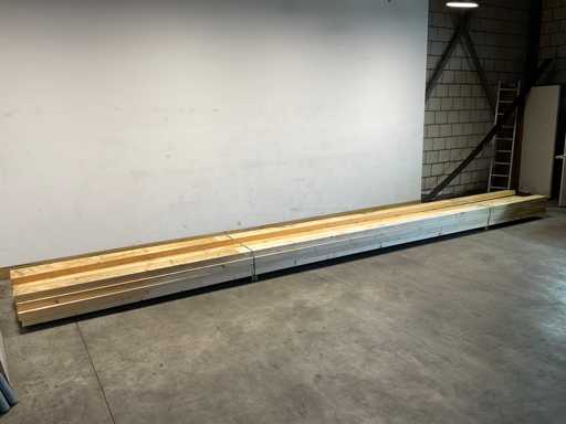 Gehobelter Fichtenbalken 750x19x7 cm (14x)