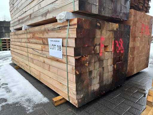 Cls Houten Kepers 3000x85x85mm 120 stuks
