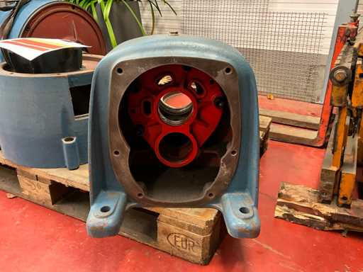 DeMag reduktiehuis leeg 112D met flens - zonder paspennen 10 x 60