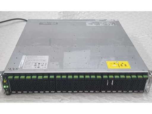 Fujitsu ETERNUS DX80/90 S2 2U SAN Storage Array | 14,4TB (24x 600GB 10K SAS) | Dubbele voeding 