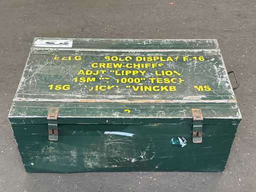 Metalowa skrzynka transportowa