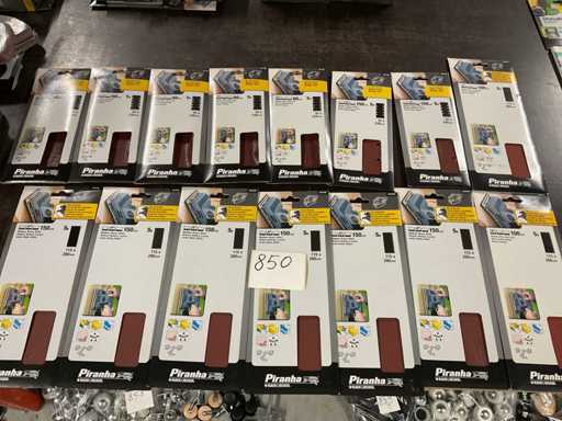 Charge von Schleifwerkzeugen