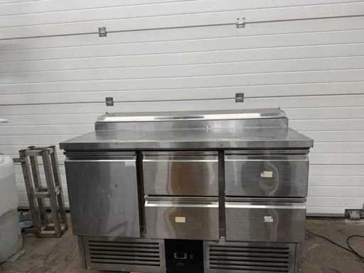 Refrigerated workbench 137cm