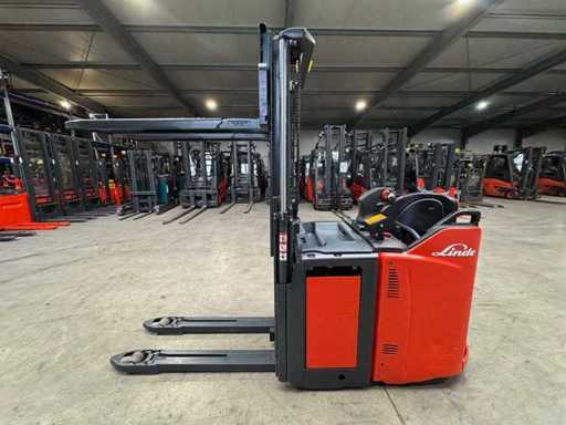 2020 Service+UVV 02/2027 Linde D12HPSP 1.200kg Eerste Liftstacker Pallettruck Ant 4.445 uur