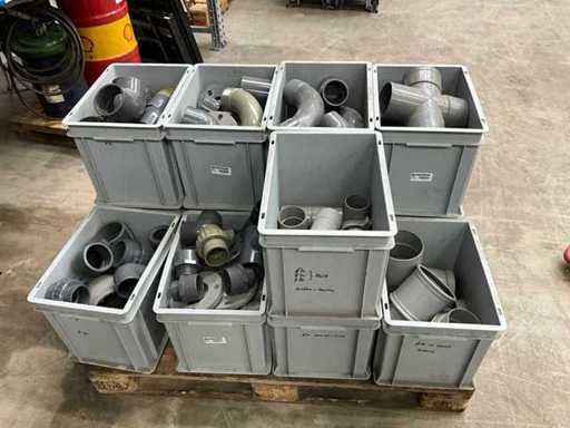 Lot de matériau de raccord PVC