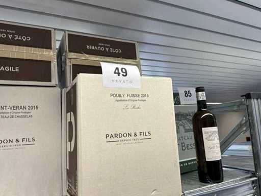 2015 Pouily Fuisse La Roche Weißwein (36x)