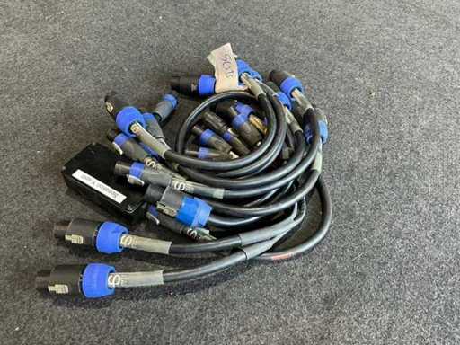Speakon NL4FX/NL8FC Audio kabel