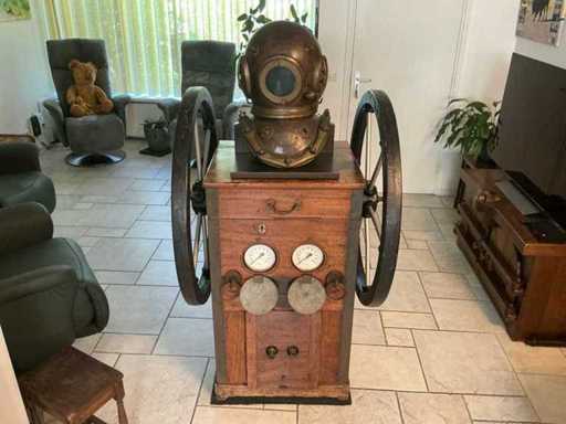 Siebe Gorman & Co. Ltd. - Antique Scuba Diving Equipment - Early 20th Century