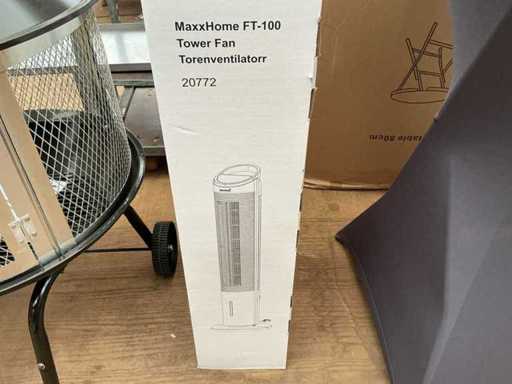 Maxx Home FT-100 Tower-Lüfter mit Fernbedienung