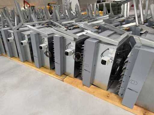 FLÄKTGROUP MULTIMAXX HN41 Set von 10 industriellen Warmwasserheizern