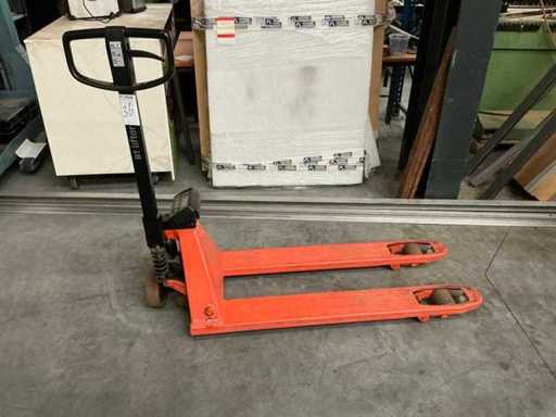 VLAQUE-camion hydraulique manuel TOYOTA avec échelle