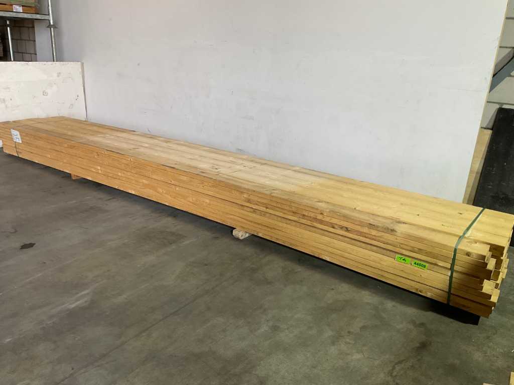 Spruce beam 600x18.4x3.8 cm (15x)
