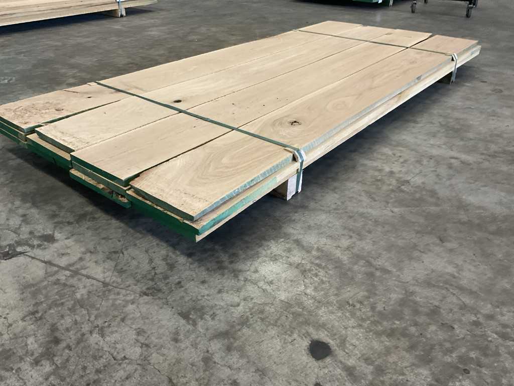 American oak planks pre-planed approx. 0.15 m³