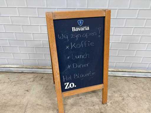 Bawaria - Dwustronny znak nawierzchni