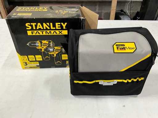 Stanley Fatmax FMCK060C2-QW 10.8V boor- en slagschroevendraaier set in draagtas