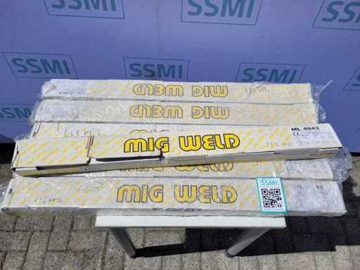 MIG WELD - ML4043 - Lasstaven (6x)
