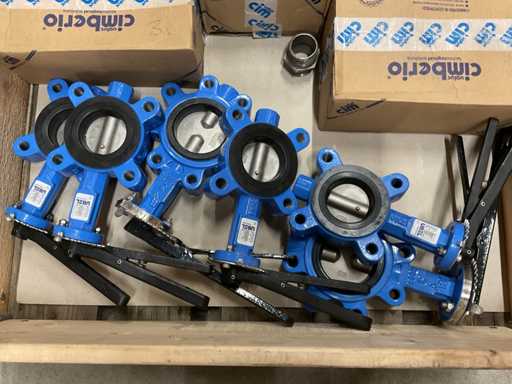 Partia zaworów motylkowych, 6 części