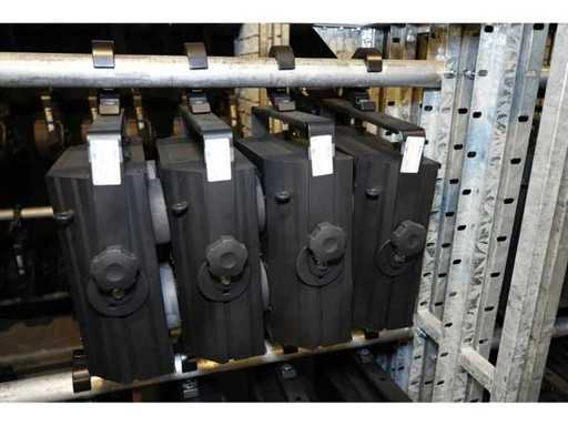 4x LUXIBEL 4LITE DWE BLINDER LUXIBEL "B BLIND4" - DMX - 2600W