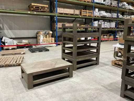 Massive salontafel 130x80 cm (5x)