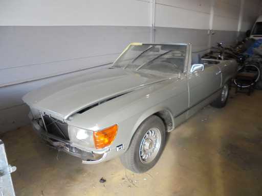 2 X Mercedes-Benz - 1972 - 350 SL + 1 für Ersatzteile - Cabriolet 