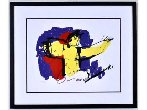 Herman Brood - Zeul Braziliei - serigrafie - înrămată