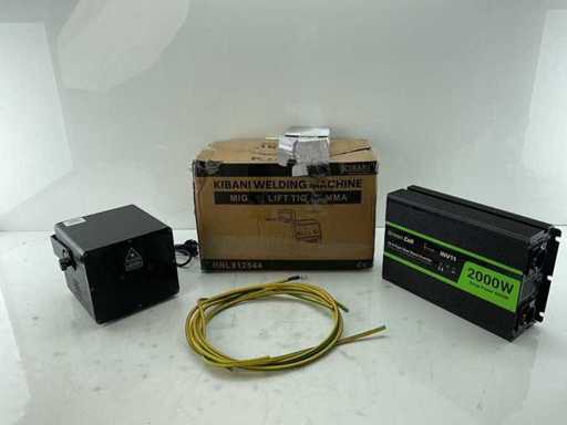 Kibani - Welding machine - Elektrode lasapparaat (3x)