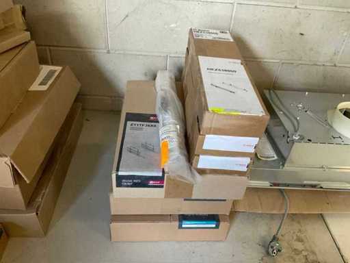 Various telecoop rails