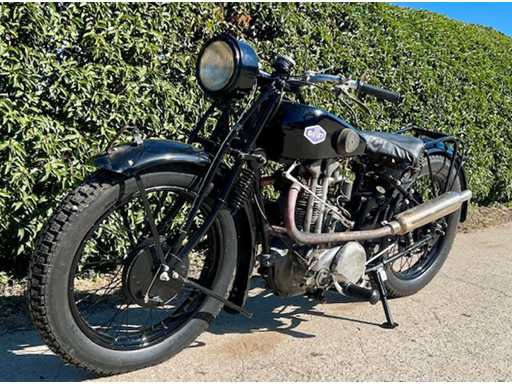 1929 Gillet 500 Super Sport Classic Motorcycle