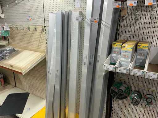 Batch of aluminum rules / profiles