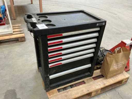 SG tools Gereedschapswagen met inhoud