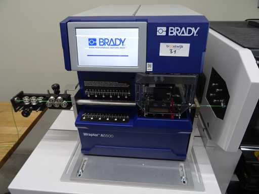 Brady - Wraptor A6500 - Printer/applicator for wire identification