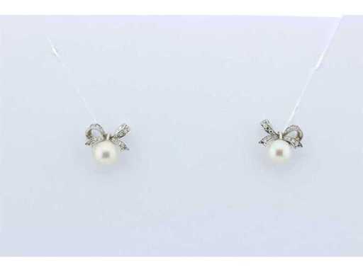 bowknot earrings - Earring