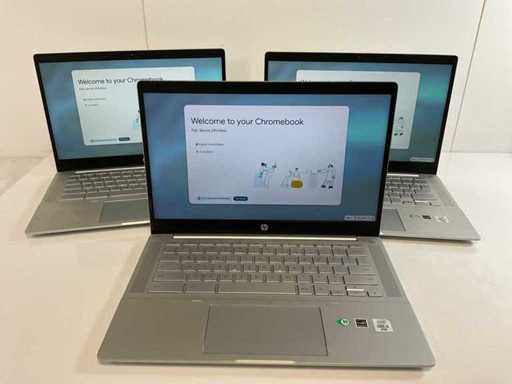 HP Pro C640 14", Core i5 10e génération, 8 Go de RAM, 64 Go de Chromebooks SSD à écran tactile (3x)