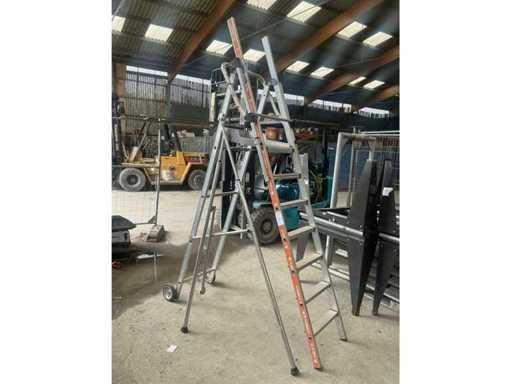 Tubesca Raptor 1x7 Platform Ladder (to be restored!)