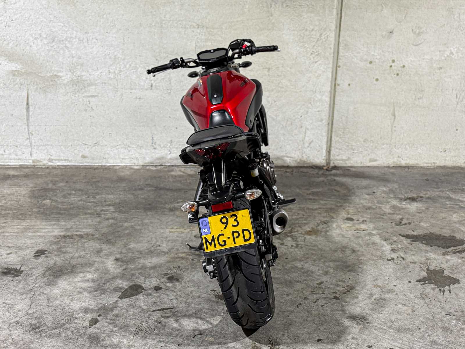 Yamaha MT-07 ABS Naked Bike 689cc 2016 Tour Motorcycle, 93-MG-PD