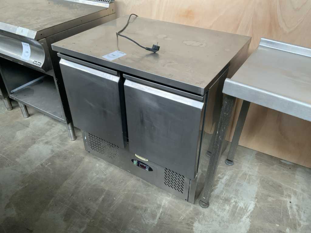 Tefcold SA910 Tavolo da lavoro refrigerato in acciaio inox