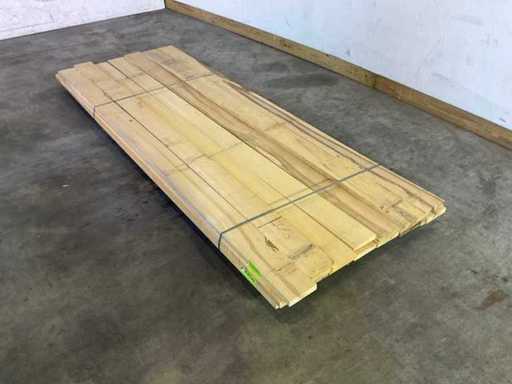 Placă de lemn masiv Celtis - 310x15,5x3 cm (18x)