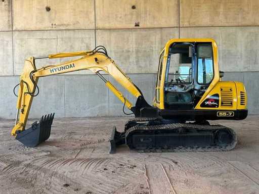 2011 Hyundai R55-7 Crawler Excavator