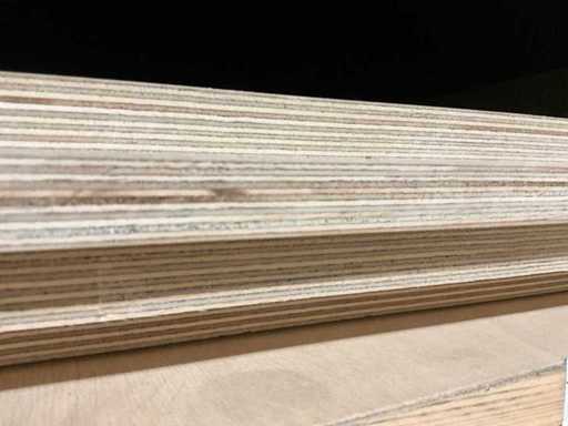 #813# Birch plywood 18mm 3 pieces