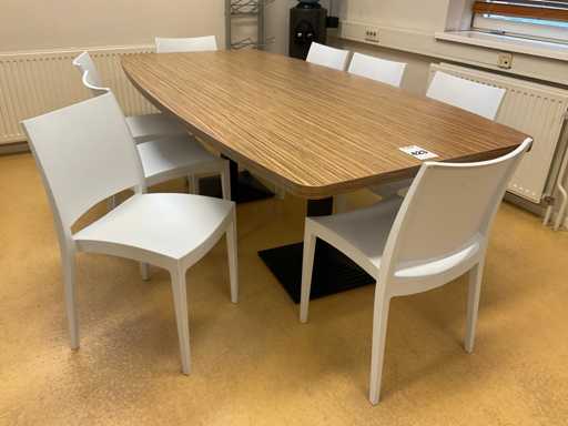 Flexfurm Kantinetafel en -stoelen