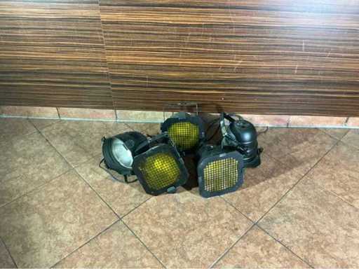 Par spotlights (5x)