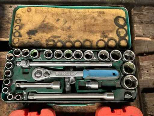Gedore / Bahco Doppenset (2x)