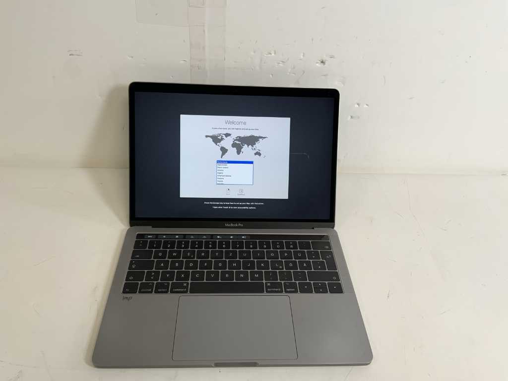 Apple MacBook Pro 13.3, Core(TM) i5 7e génération, 16 Go de RAM, portable NVMe de 500 Go